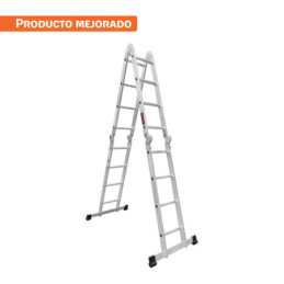 ESMU-116 Escalera multiposición 16 peldaños, Tipo I, Truper