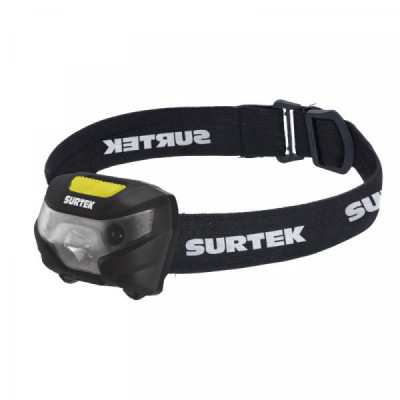 135909 SURTEK Linterna recargable para cabeza 200lm Surtek | DIHERESA