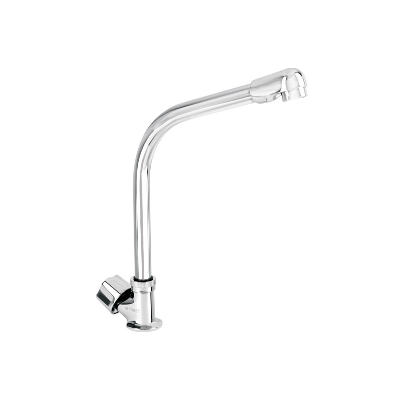 F-313 Llave individual para fregadero, cuello cobra, Foset