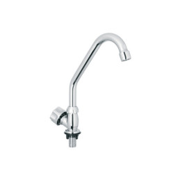 FP-312 Llave individual para fregadero, ABS, cuello corto, Basic