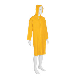 IMPER-L-P Gabardina impermeable ligera de PVC, talla G, Pretul
