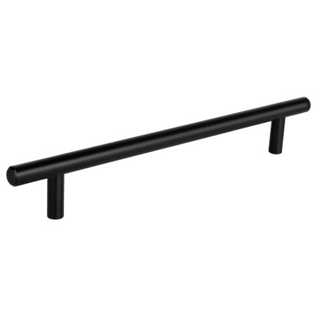 JAL-0364 Jaladera de 192mm estilo 'Cilindro' acabado negro, Hermex