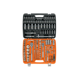 JD-172P Juego de 172 herramientas 1/4', 3/8' y 1/2' std p/mecánico