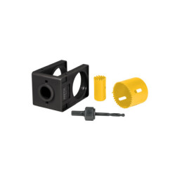 KIT-4P Juego de 4 piezas para instalar cerraduras, Pretul