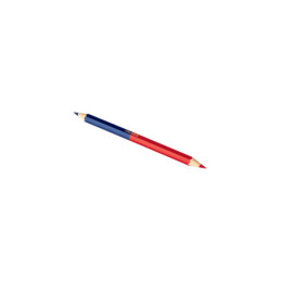 LAP-18B Blíster con 2 lápices 18 cm bicolor gruesos para carpintero