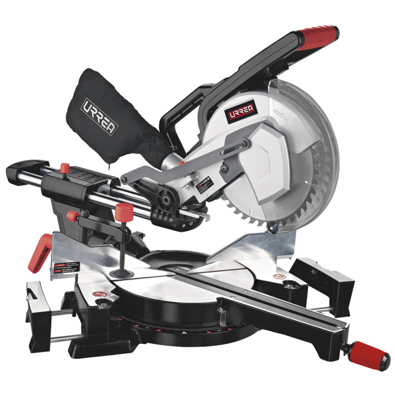 SI910 URREA Sierra de inglete 10" 2000W 120V telescópica uso extra pesado Urrea | DIHERESA SI910 URREA Sierra de inglete 10" 2000W 120V telescópica uso extra pesado Urrea | DIHERESA