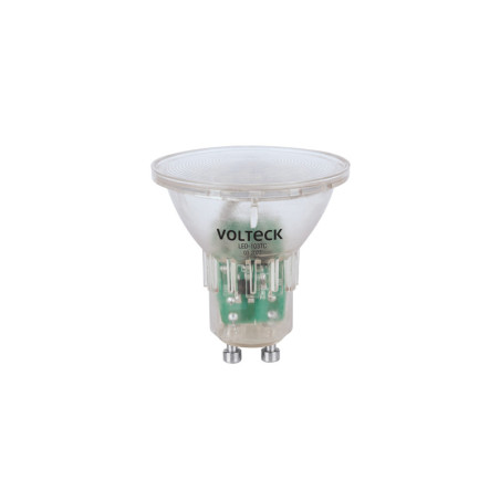 LED-103TC Lámpara trans. de LED 3 W MR16 base GU10 luz cálida, blíster