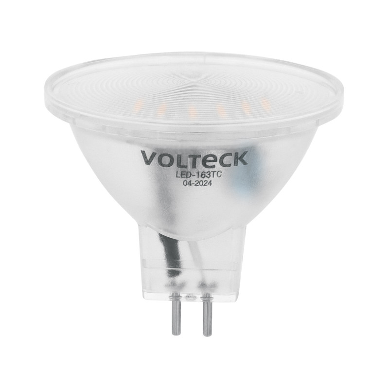 LED-163TC Lámpara trans. de LED 3W MR16 base GU5.3 luz cálida, blíster