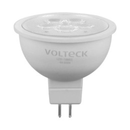 LED-166EC Lámpara de LED 6 W tipo MR 16 base GU5.3 luz cálida, blíster