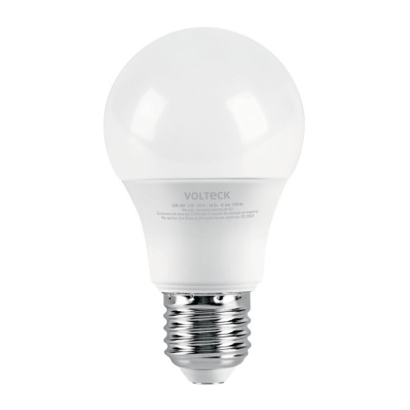 LED-30F Lámpara de LED, A19, 3 W, luz de día, Volteck
