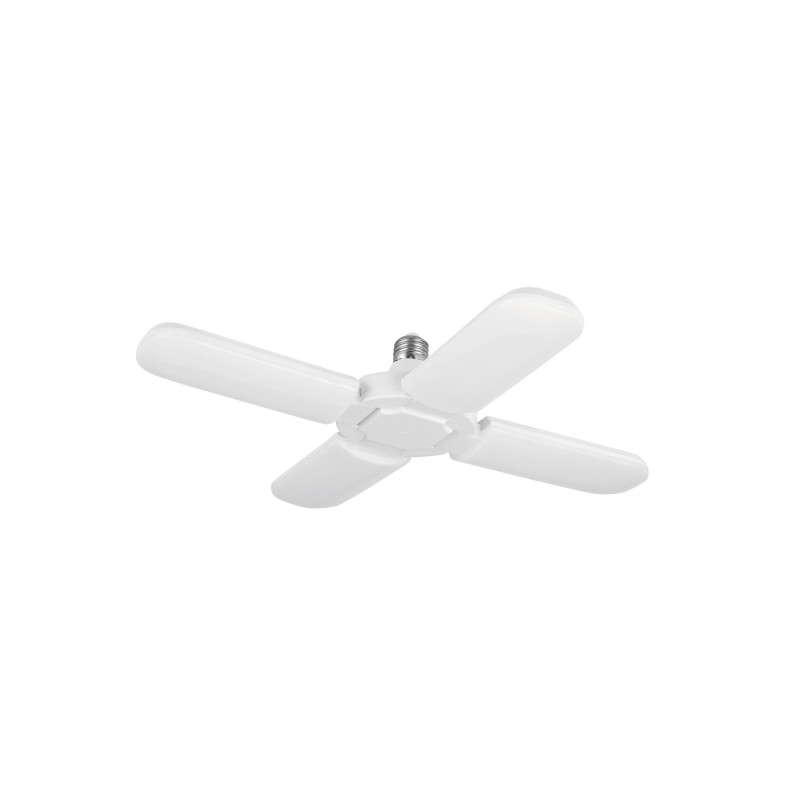 LED-350V Lámpara LED 32W tipo ventilador, 4 aspas ajustables, Volteck