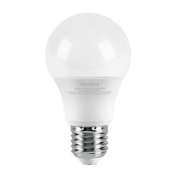 LED-40C Lámpara LED tipo bulbo A19 6 W luz cálida, blíster, Volteck