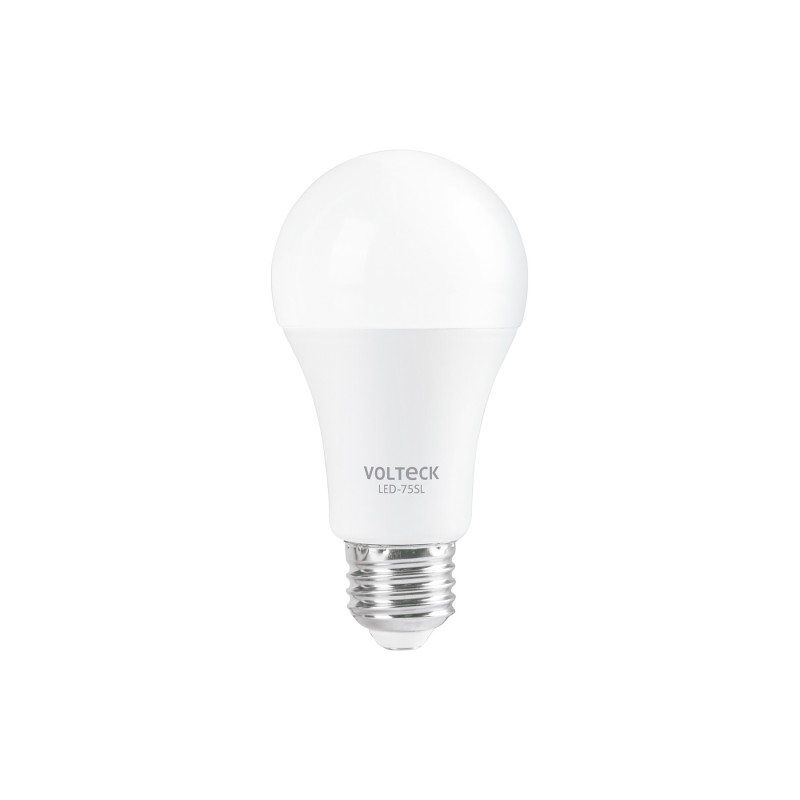LED-75SL Lámpara LED tipo bulbo A19 10 W con sensor de luz, Volteck