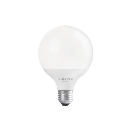 LED-G10 Lámpara de LED tipo globo 8 W luz de día, en caja, Volteck