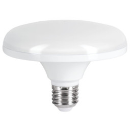 LEDCI-75C Lámpara de LED tipo OVNI 12 W luz cálida, en caja, Volteck
