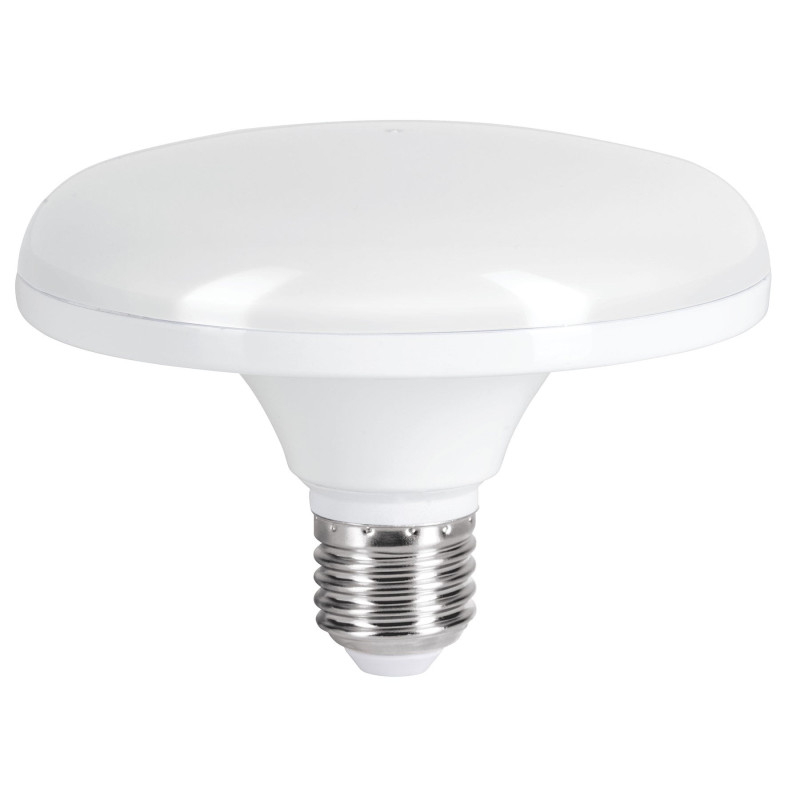 LEDCI-75C Lámpara de LED tipo OVNI 12 W luz cálida, en caja, Volteck