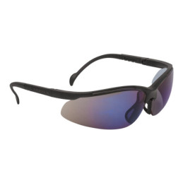 LEDE-EZ Lentes de seguridad espejo azul, Truper Vision