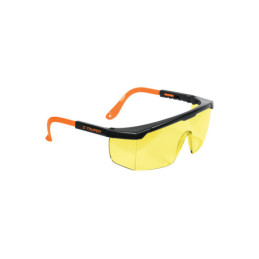 LEN-2000A Lentes de seguridad ajustables ambar, Truper Classic