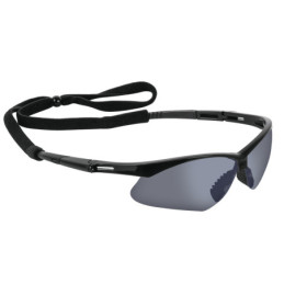 LESP-EP Lentes seguridad espejo plata c/cordón ajustable, Sport