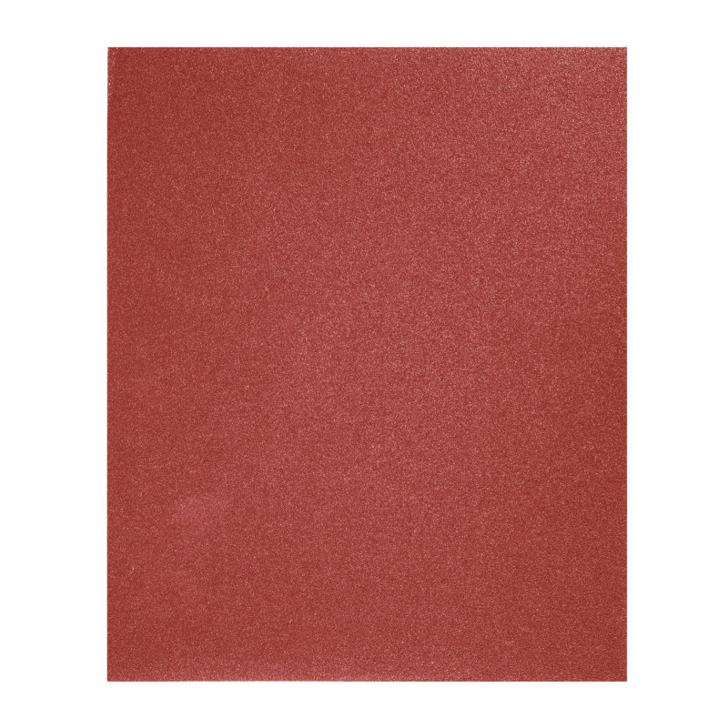 LIMER-100 Lija de esmeril roja grano 100 de óxido de aluminio, Truper