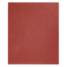LIMER-120 Lija de esmeril roja grano 120 de óxido de aluminio, Truper