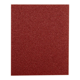 LIMER-40 Lija de esmeril roja grano 40 de óxido de aluminio, Truper