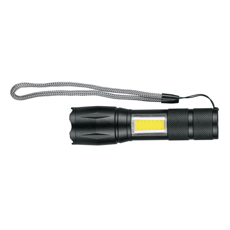 LINAR-260 Linterna de 1 LED 270 lm con luz de emergencia, recargable