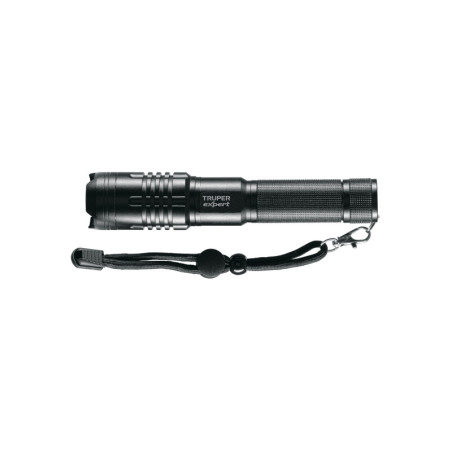 LIXR-2AA Linterna LED recargable de aluminio 310 lm, Truper Expert