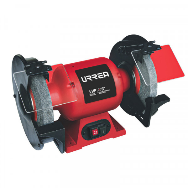 EB908 URREA Esmeril de banco 8" 1HP 750W 127V 1 fase uso pesado Urrea | DIHERESA