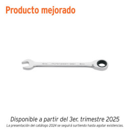 LL-2016MX Llave combinada con matraca 16 mm x 202 mm largo, Expert