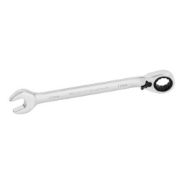 LL-2017MXR Llave combinada matraca reversible 17mmx223 mm largo, Expert