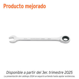 LL-2021MX Llave combinada con matraca 21 mm x 278 mm largo, Expert