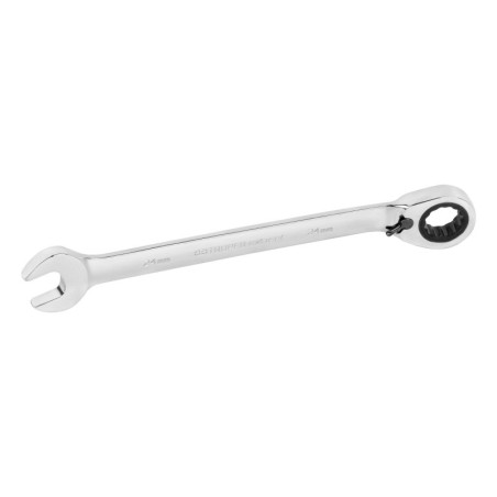 LL-2024MXR Llave combinada matraca reversible 24mmx330 mm largo, Expert