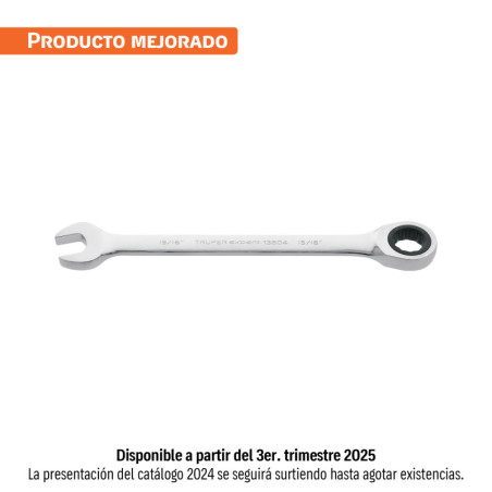 LL-2030X Llave combinada con matraca 15/16' x 325 mm largo, Expert