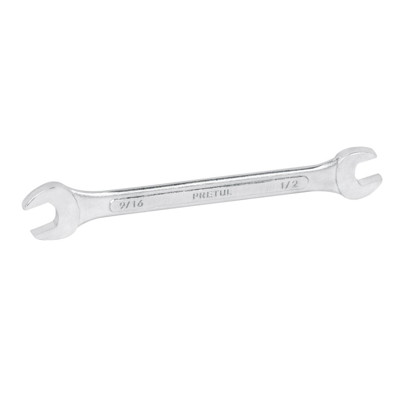 LL-3026P Llave española, 1/2 x 9/16' x 172 mm de largo, Pretul