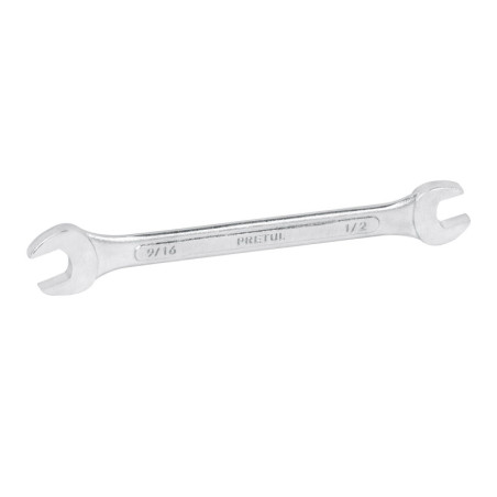 LL-3026P Llave española, 1/2 x 9/16' x 172 mm de largo, Pretul