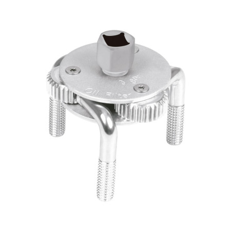 LL-FA-MA Llave de 3 puntos 3'-4-1/2' para filtro de aceite, Truper