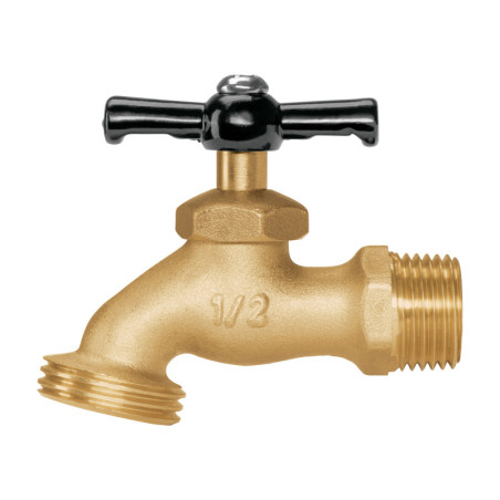 LL-JAR-PB Llave de nariz para jardín, 1/2' en blister, Pretul