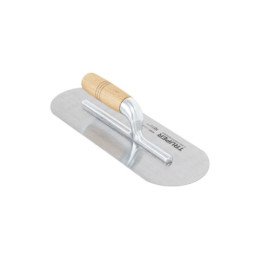 LLA-14 Llana canto redondo 14' x 5' con mango de madera, Truper