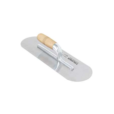 LLA-16 Llana canto redondo 16' x 5' con mango de madera, Truper