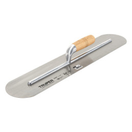 LLA-24 Llana canto redondo 24' x 5' con mango de madera, Truper