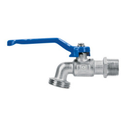 LLE-140LS Llave de esfera de latón 1/2', 140 g, s/adaptador, Foset