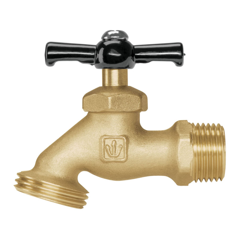 LLJ-100 Llave para manguera, latón, 100 gr, 1/2', Foset Basic