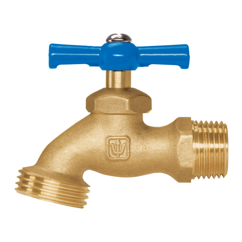 LLJ-120 Llave para manguera, de latón, 120 gr, entrada 1/2', Foset