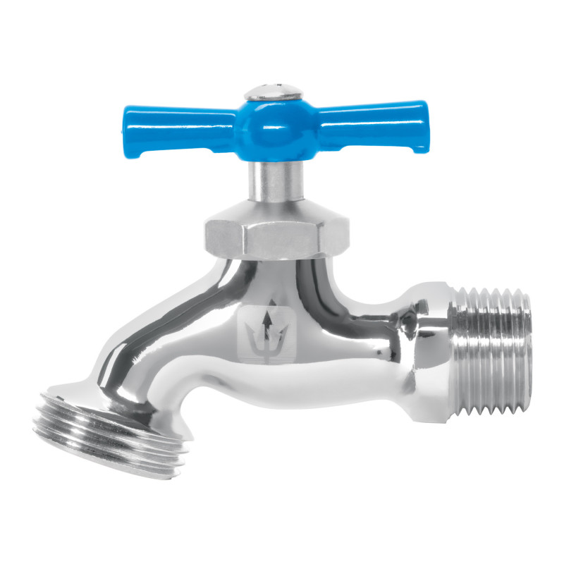 LLJ-130C Llave para manguera, cromada, 130 gr, entrada 1/2', Foset