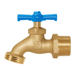 LLJ-180 Llave para manguera, de latón, 180 gr, entrada 3/4', Foset