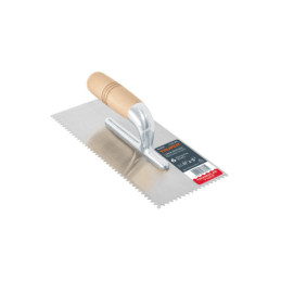 LLM-6D Llana dentado triangular 11', 6 remaches, mango madera
