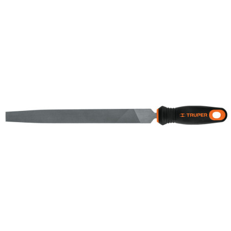 LPM-10T Lima plana muza 10' con mango doble inyección, Truper
