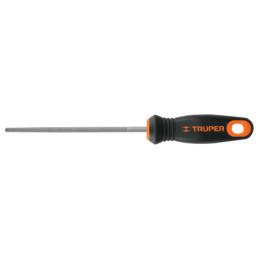 LRM-6T Lima redonda muza 6' con mango doble inyección, Truper