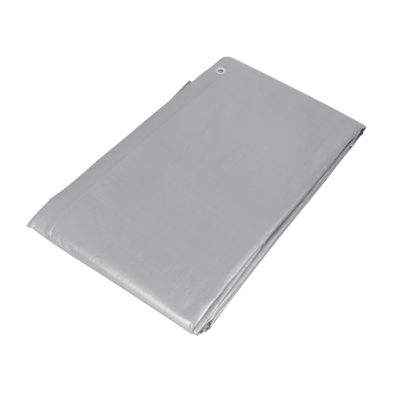 LT-44 Lona gris reforzada 4 x 4 m, Truper